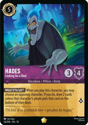 Hades - Looking for a Deal (10-056) (Cold Foil)