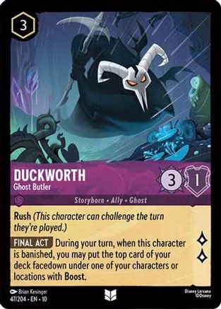 Duckworth - Ghost Butler (10-047)