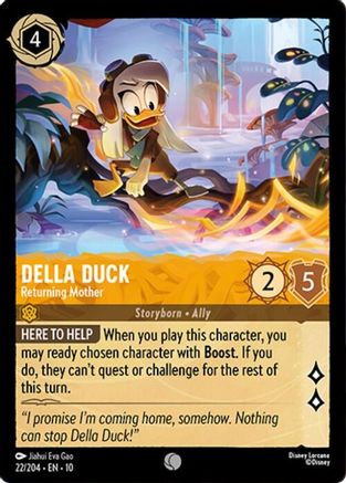 Della Duck - Returning Mother (10-022) (Cold Foil)
