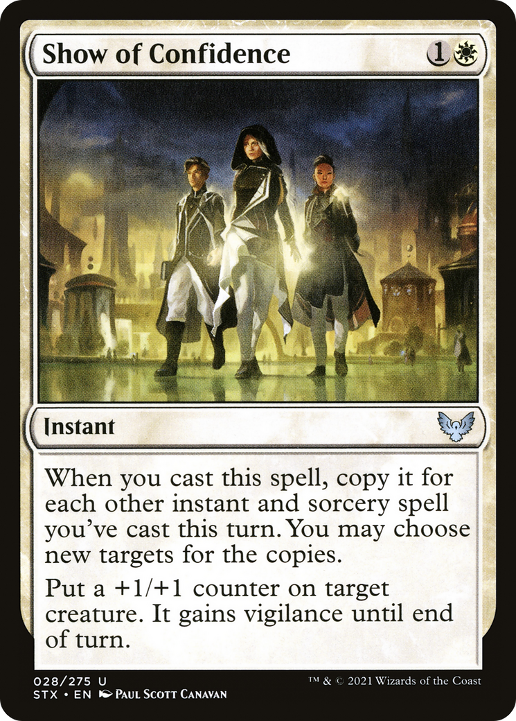 Show of Confidence (STX-028) (Foil)