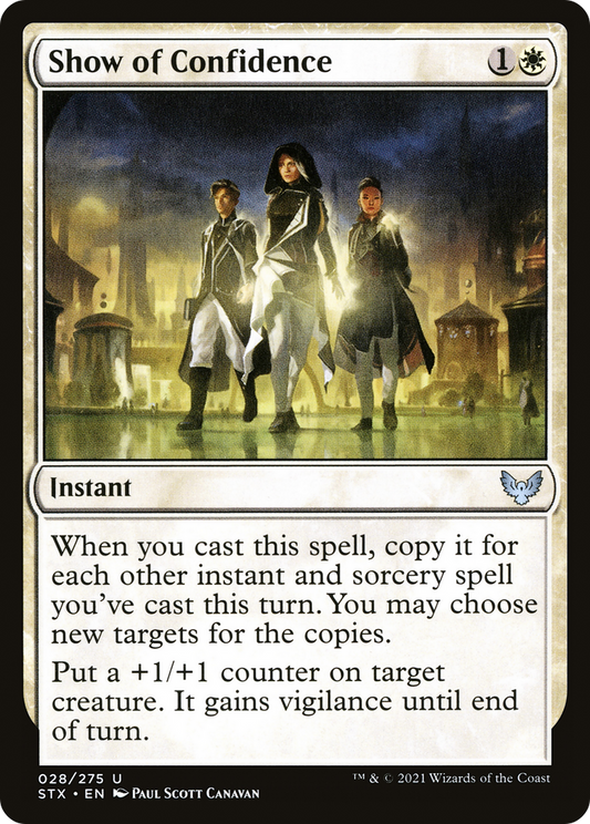 Show of Confidence (STX-028) (Foil)