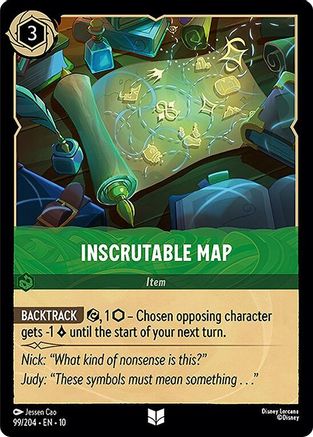 Inscrutable Map (10-099)