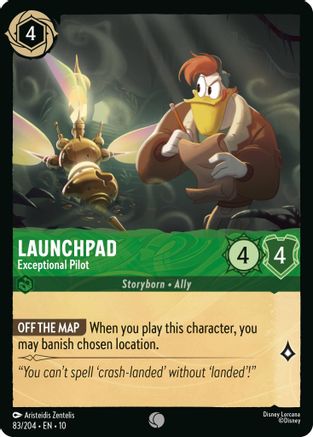 Launchpad - Exceptional Pilot (10-083) (Cold Foil)