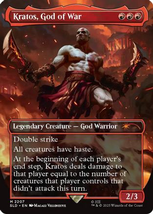 Kratos, God of War (SLD-2207) (Foil)