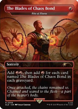 The Blades of Chaos Bond - Rite of Flame (SLD-2209) (Foil)