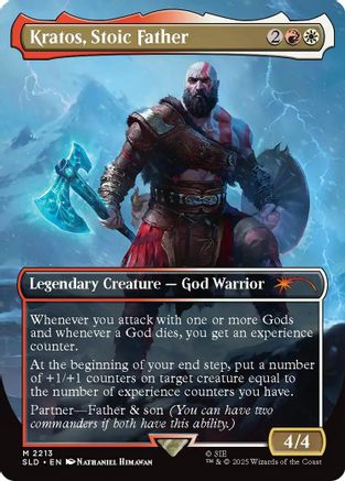 Kratos, Stoic Father (SLD-2213) (Foil)