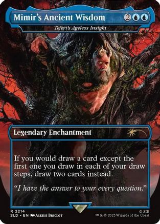 Mimir's Ancient Wisdom - Teferi's Ageless Insight (SLD-2214)
