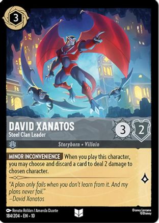 David Xanatos - Steel Clan Leader (10-184) (Cold Foil)