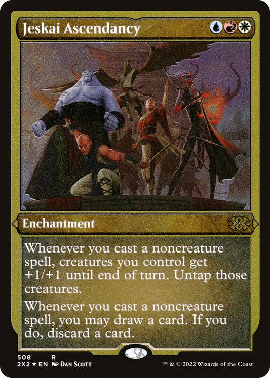 Jeskai Ascendancy (2X2-508) (Etched Foil)