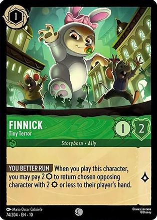 Finnick - Tiny Terror (10-074) (Cold Foil)