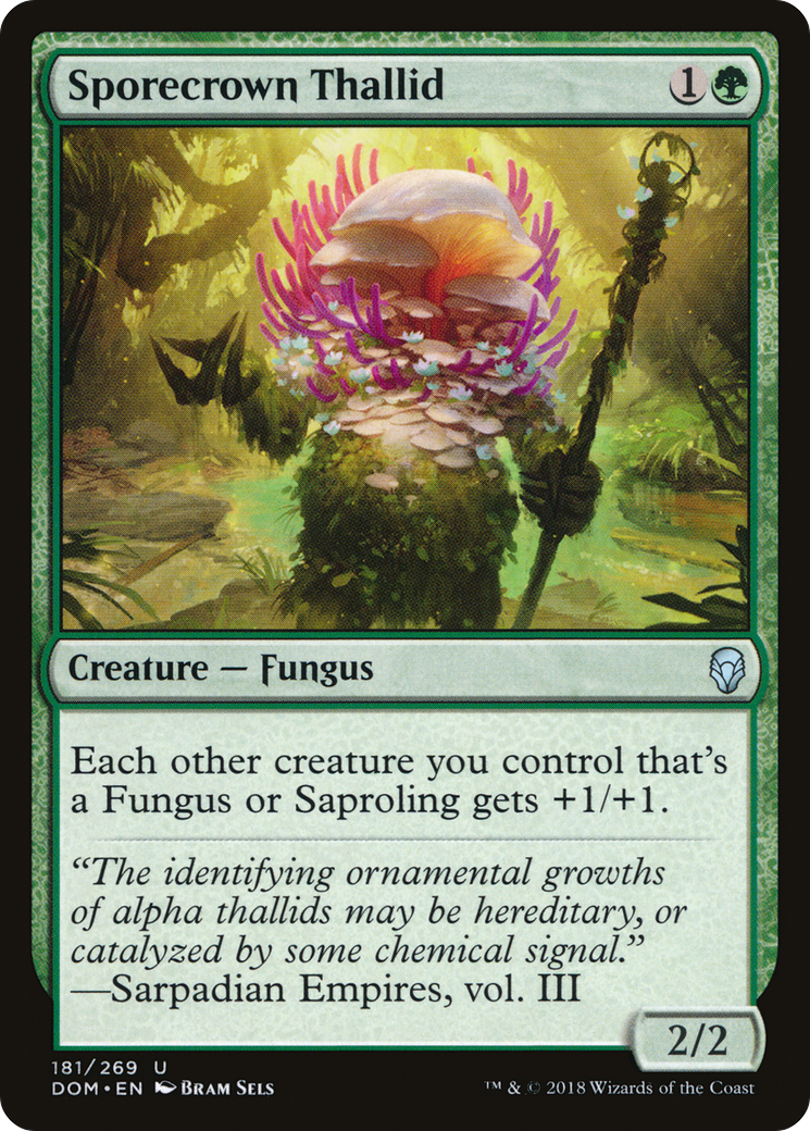 Sporecrown Thallid (DOM-181) (Foil)