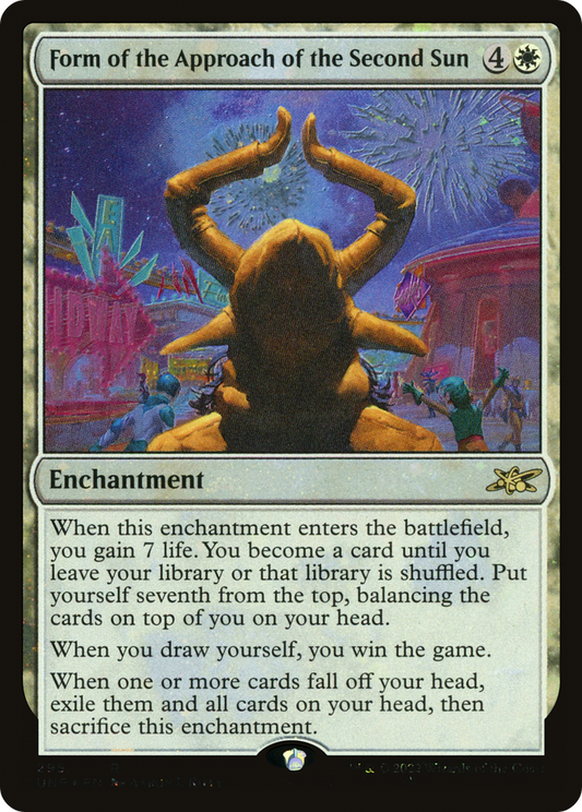 Form of the Approach of the Second Sun (UNF-295) (Galaxy Foil)