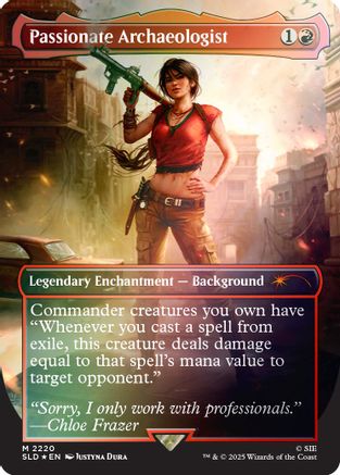 Passionate Archaeologist (Rainbow Foil) (SLD-2220)