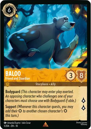 Baloo - Friend and Guardian (10-001) (Cold Foil)