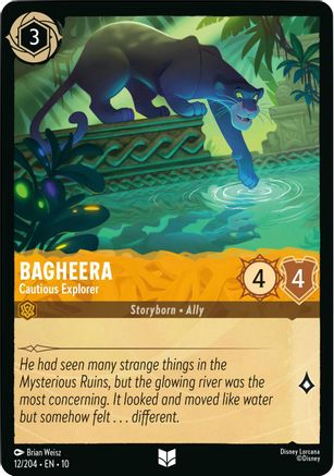 Bagheera - Cautious Explorer (10-012) (Cold Foil)