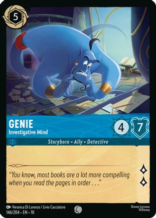 Genie - Investigative Mind (10-146) (Cold Foil)