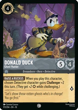 Donald Duck - Ghost Hunter (10-172) (Cold Foil)