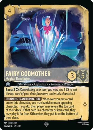 Fairy Godmother - Magical Benefactor (10-192) (Cold Foil)