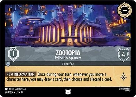 Zootopia - Police Headquarters (10-203)