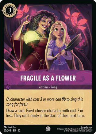 Fragile as a Flower (10-065) (Cold Foil)