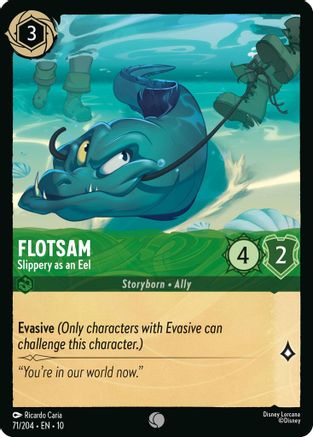 Flotsam - Slippery as an Eel (10-071) (Cold Foil)
