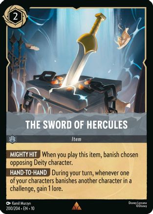 The Sword of Hercules (10-200) (Cold Foil)