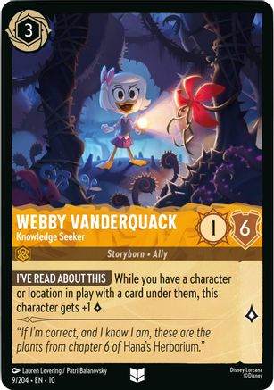 Webby Vanderquack - Knowledge Seeker (10-009)