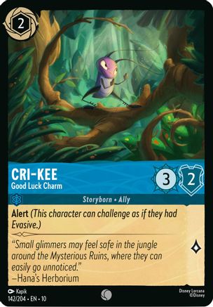 Cri-Kee - Good Luck Charm (10-142) (Cold Foil)