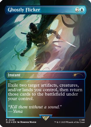Ghostly Flicker (Rainbow Foil) (SLD-2229)