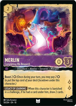 Merlin - Completing His Research (10-058)