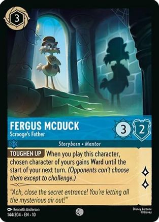 Fergus McDuck - Scrooge's Father (10-144) (Cold Foil)