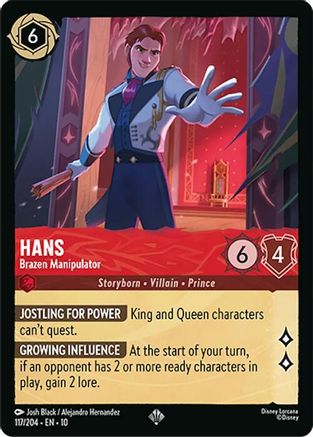 Hans - Brazen Manipulator (10-117)