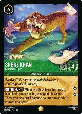 Shere Khan - Fearsome Tiger (10-088)