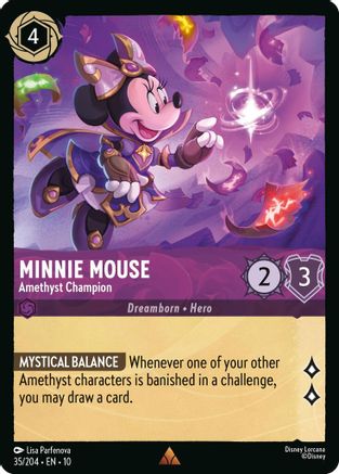 Minnie Mouse - Amethyst Champion (10-035)