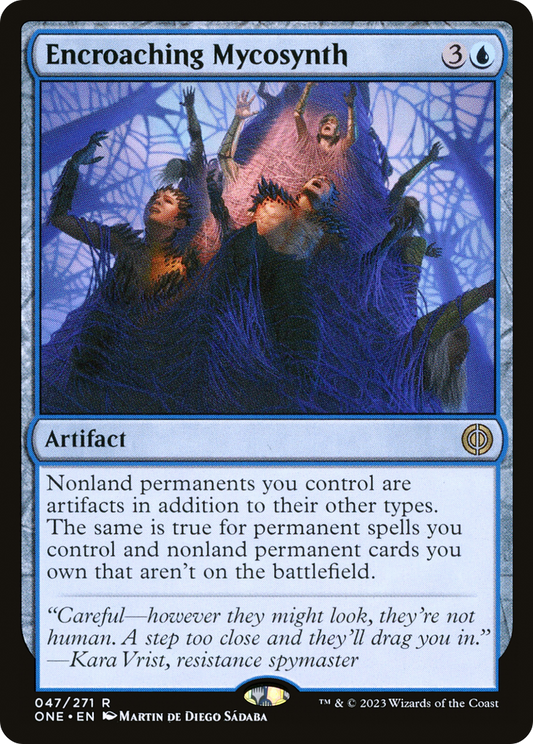 Encroaching Mycosynth (ONE-047) (Foil)