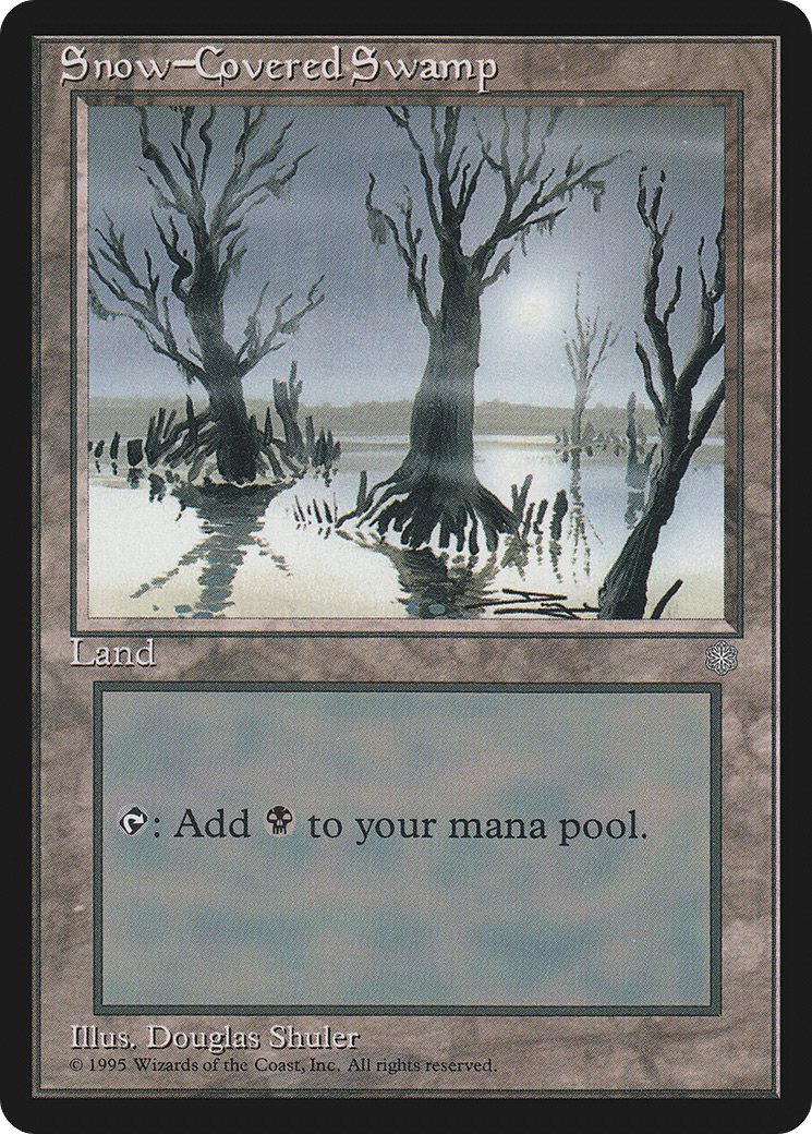 Snow-Covered Swamp (ICE-372)