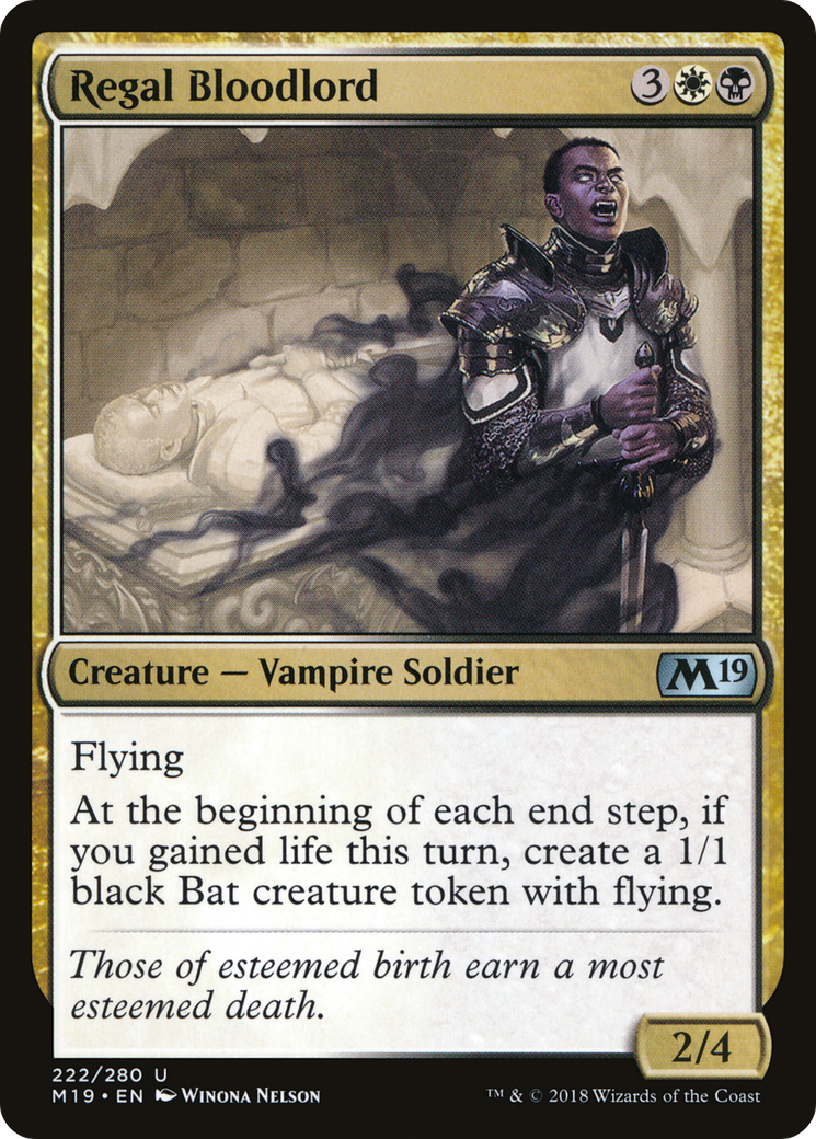 Regal Bloodlord (M19-222)