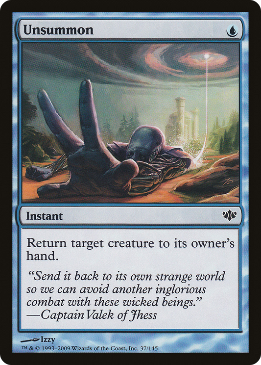 Unsummon (CON-037) (Foil)