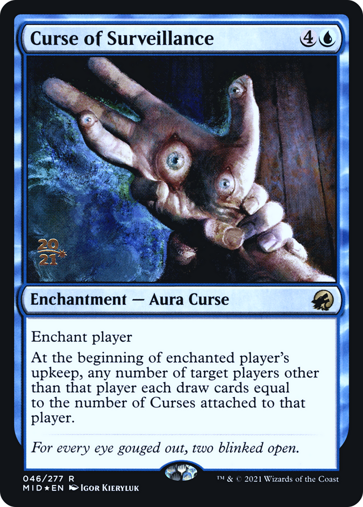 Curse of Surveillance (PRE-46S) (Foil)