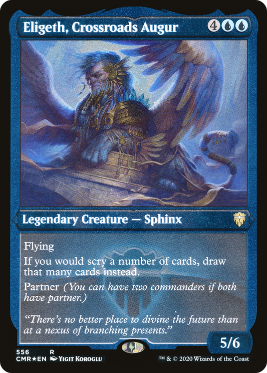 Eligeth, Crossroads Augur (CMR-556) (Etched Foil)