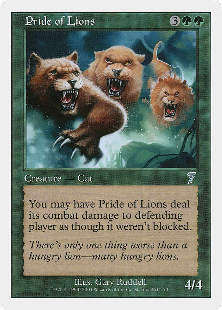 Pride of Lions (7ED-261)