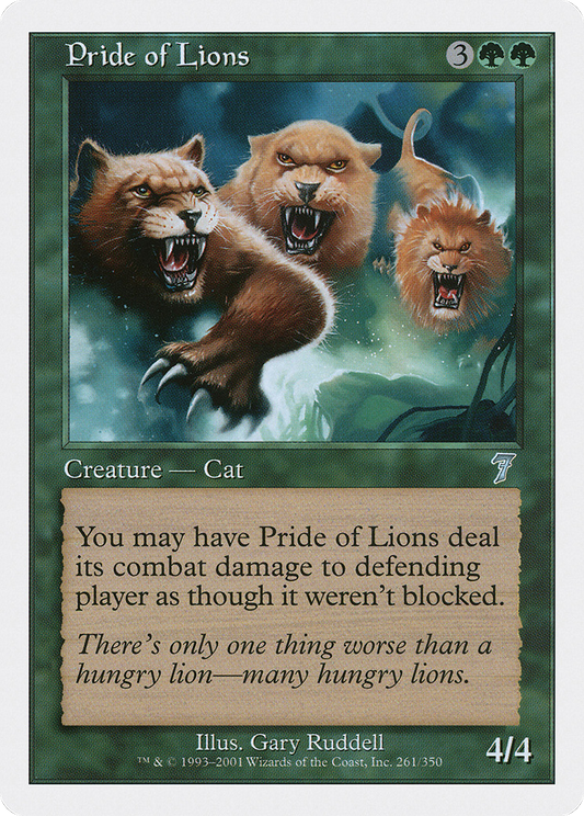 Pride of Lions (7ED-261)