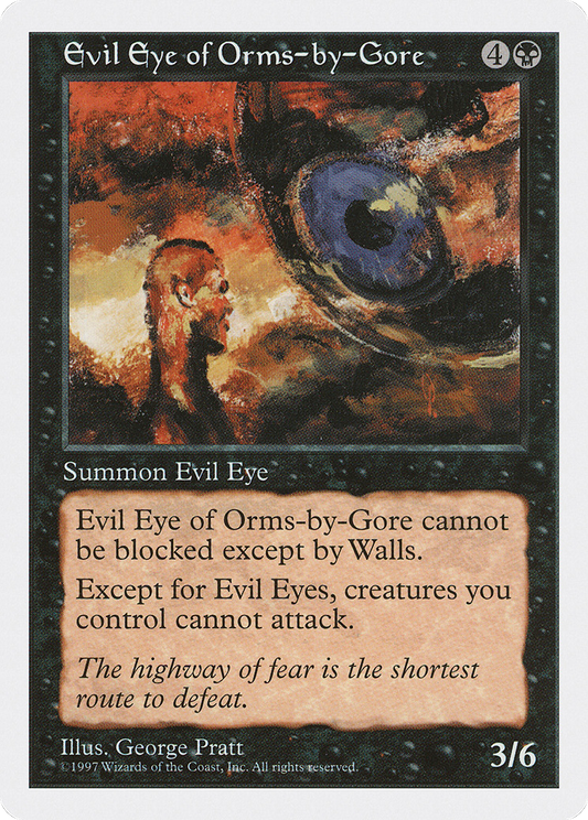 Evil Eye of Orms-by-Gore (5ED-159)