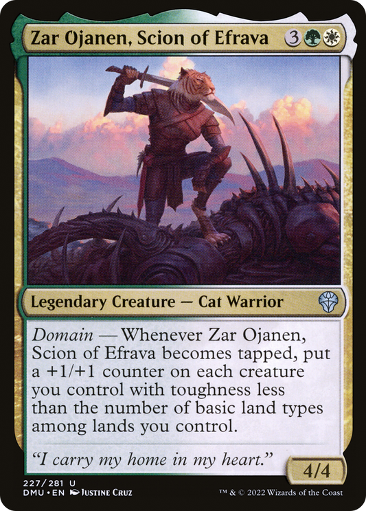 Zar Ojanen, Scion of Efrava (DMU-227)
