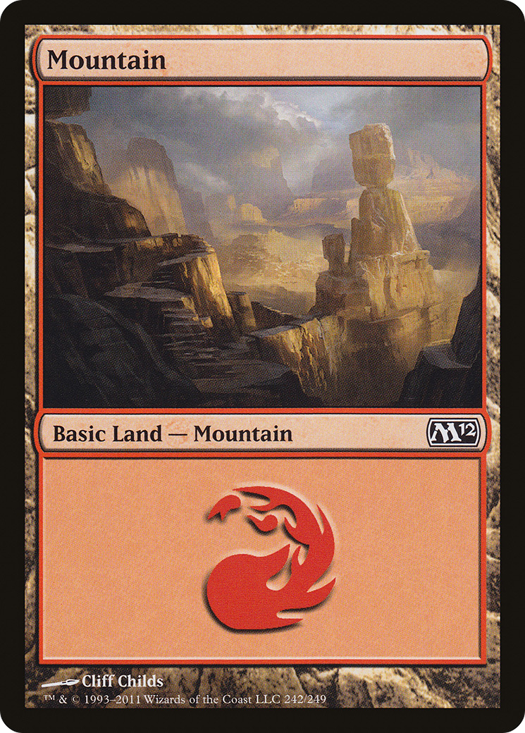Mountain (M12-242) (Foil)