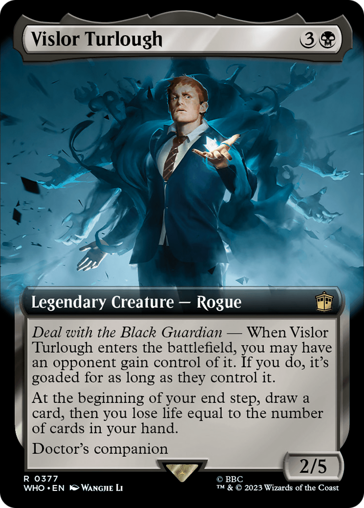 Vislor Turlough (WHO-377) (Extended Art) (Foil)