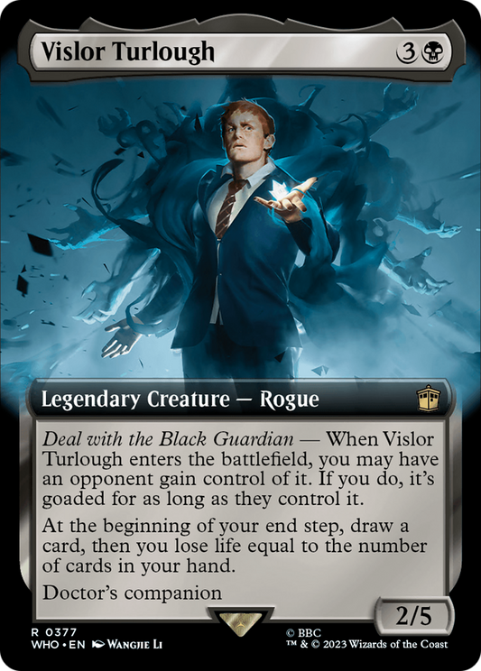 Vislor Turlough (WHO-377) (Extended Art) (Foil)