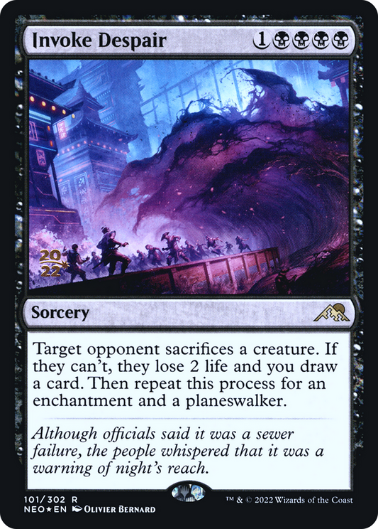 Invoke Despair (PRE-101S) (Foil)