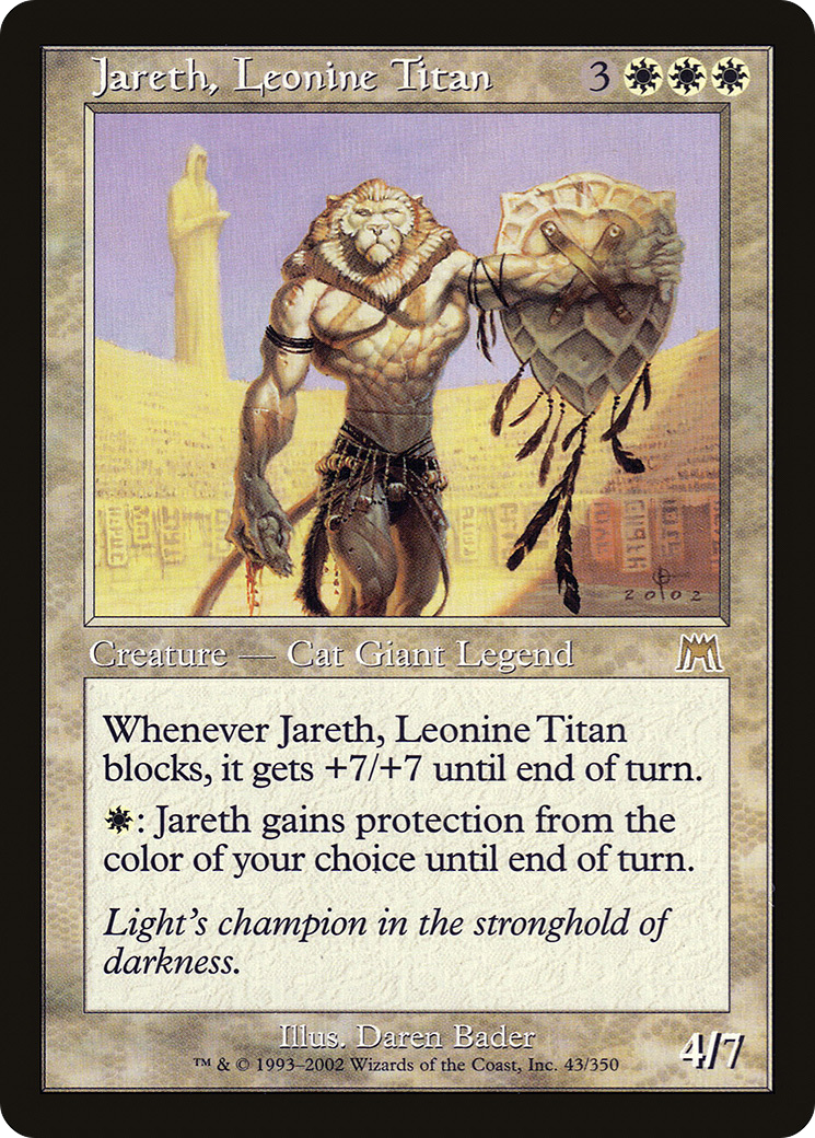 Jareth, Leonine Titan (ONS-043) (Foil)