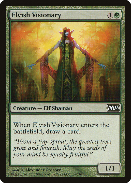 Elvish Visionary (M13-169) (Foil)